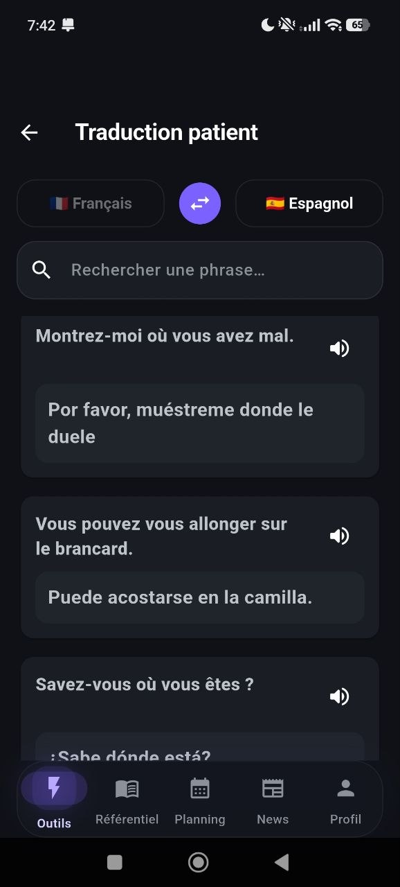 Traduction patient AmbuPro